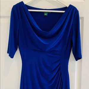 Ralph Lauren dress, jewel tone blue size 4